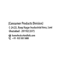 Home Fresh Food Wrapping Aluminium Foil - 18 m - 1 piece (18 m)