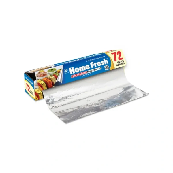 Home Fresh Food Wrapping Aluminium Foil - 72 m - 1 piece (72 m)