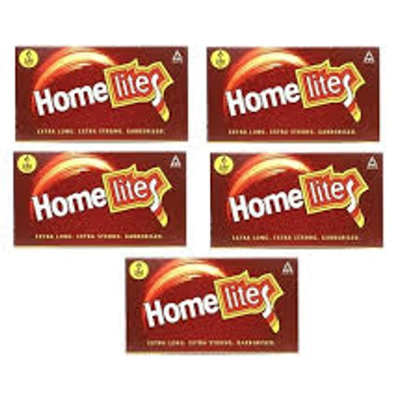 Home Lite Matchbox - Pack of 5 - 5 Pieces