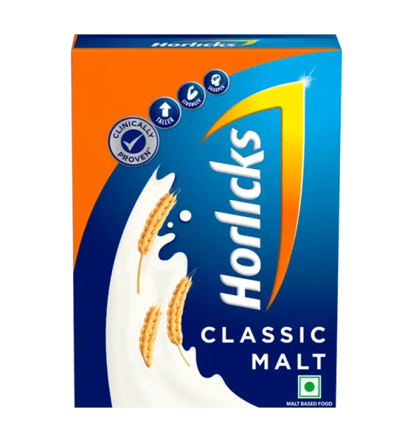 Horlicks Classic Malt Plain Refill - 1 kg - 1 kg