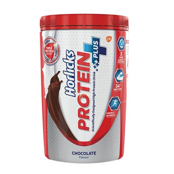 Horlicks Protein Plus Chocolate Flavour Drink - 400 gm - 400 gm