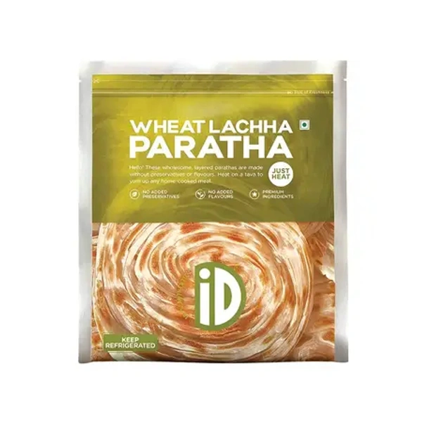 iD Wheat Lachha Paratha - 5 Pieces - 5 Pieces