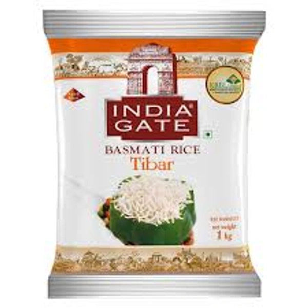 India Gate Basmati rice TIBAR - 1 kg - 1 kg