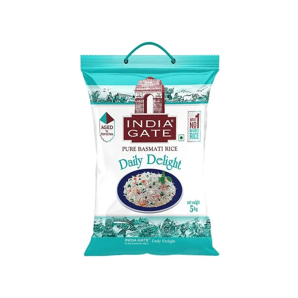 India Gate Daily Delight Pure Basmati Rice (Broken) - 5 kg