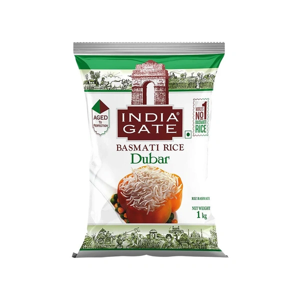 India Gate Dubar Basmati Rice (1 kg) - 1 kg