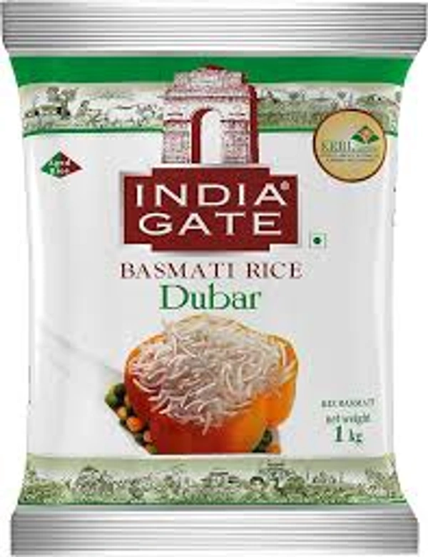 India Gate Pure Basmati rice DUBAR - 1 kg - 1 kg