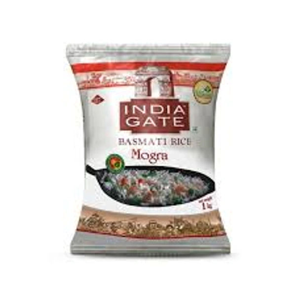 India Gate Pure Basmati rice MOGRA - 1 KG