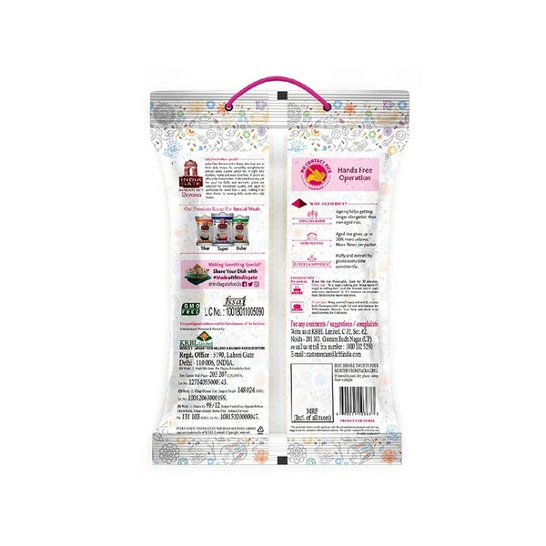India Gate Rozana Pure Basmati Rice - 5 kg