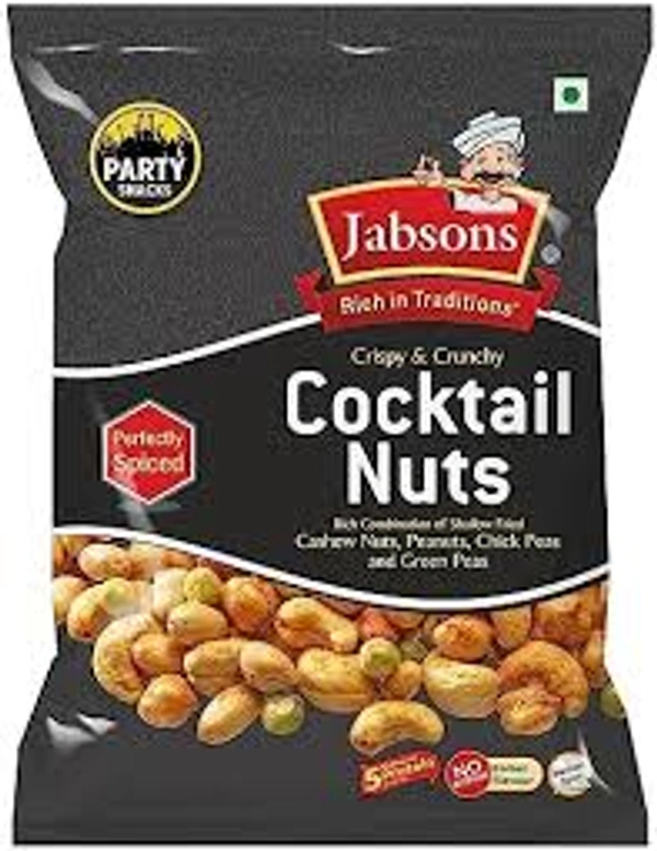 Jabsons Cocktail Nuts - 120 gm - 120 gm