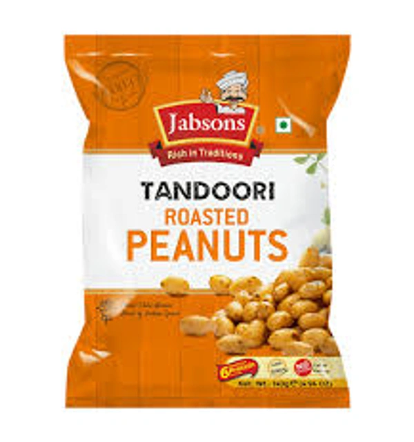 Jabsons Tandoori Roasted Peanuts 140 gm - 140 gm
