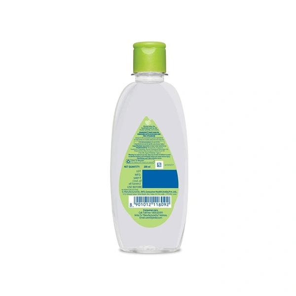 Johnson's Baby Hair Oil (with Avocado & Pro Vitamin B5) - 200 ml