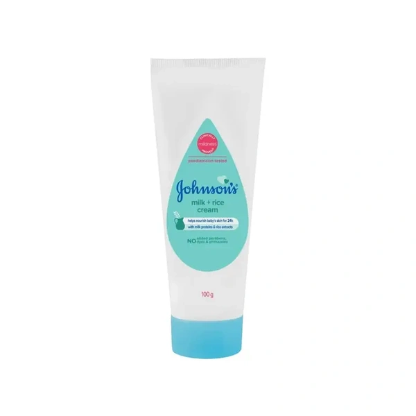 Johnson's Milk + Rice Baby Cream - 100 ml