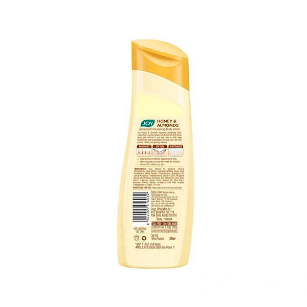 Joy Honey & Almonds Advanced Nourishing Body Lotion - 300 ml