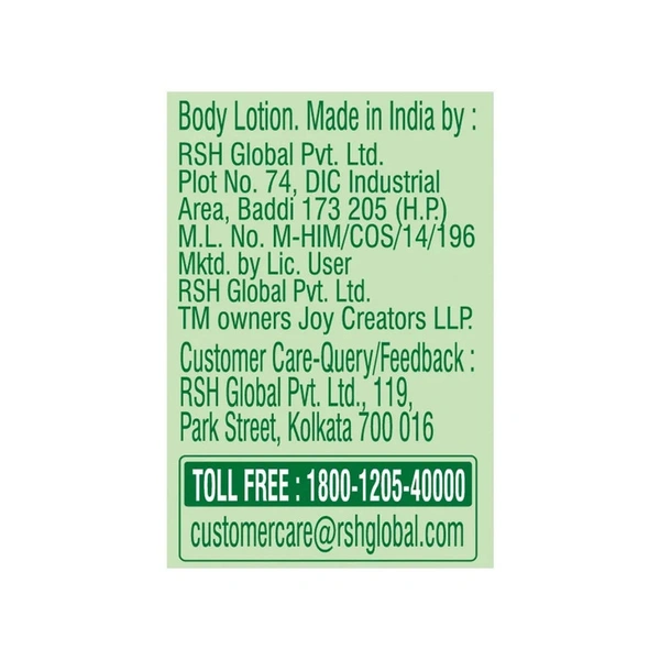 Joy Pure Aloe Multi Benefit Moisturizing Lotion - 300 ml