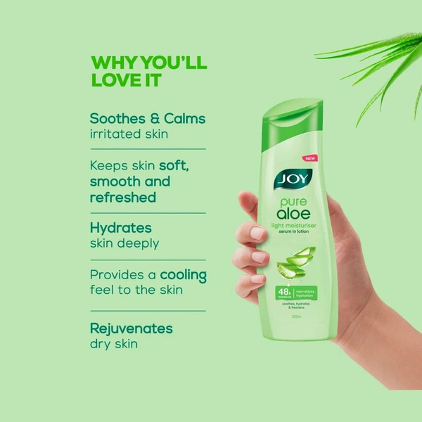 Joy Pure Aloe Multi Benefit Moisturizing Lotion - 300 ml