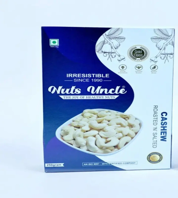 Nuts Uncle Kaju Salted And Roasted - 250 Gm - 250 Gm
