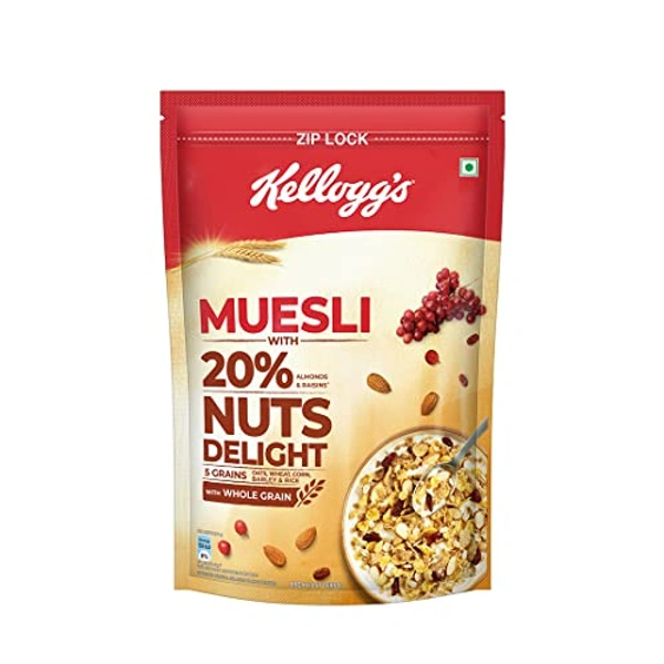 Kellogg'S Muesli Nuts Delight Breakfast Cereal - 1 kg - 1 kg