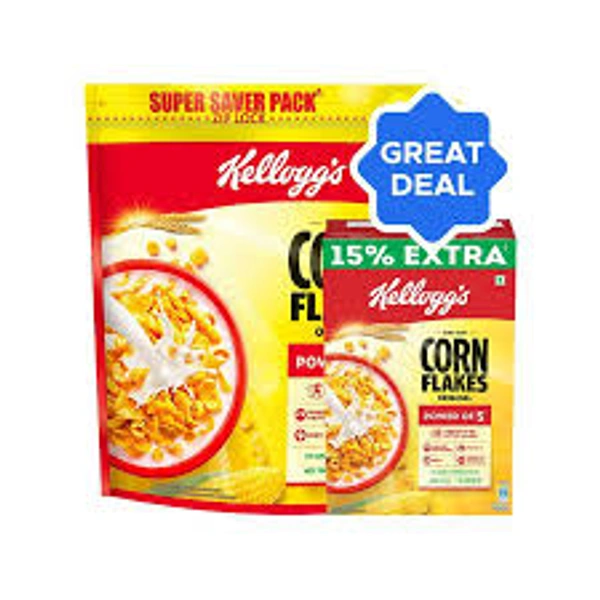 Kellogg'S Original Cereals Corn Flakes + Kellogg'S Original Cereals Corn Flakes Combo (250 Gm - 1.2 Kg) - 1.45 kg - 1.45 kg
