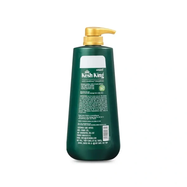 Kesh King Ayurvedic Anti-Dandruff Shampoo - 600 ml