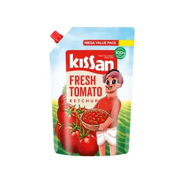Kissan Fresh Tomato Ketchup - 1.1 kg - 1.1 kg