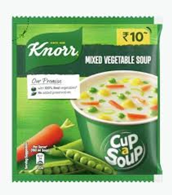 Knorr Mixed Vegetable Soup - 9.5 gm - 9.5 gm