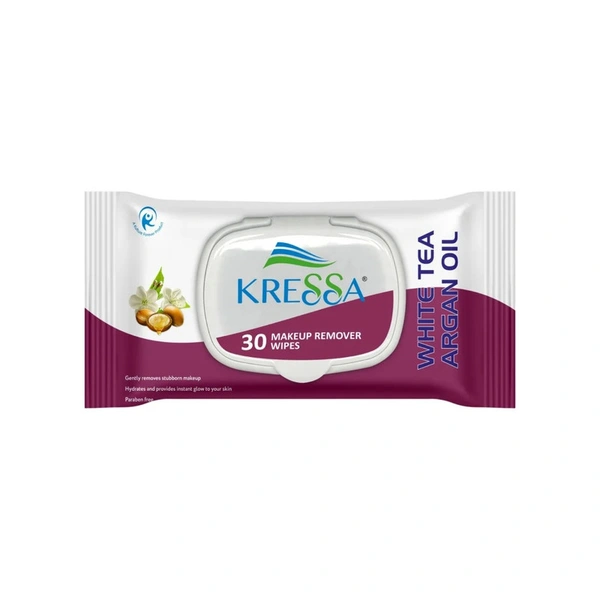 Kressa Makeup Remover Wipes - 1 Pack (30 Piece)