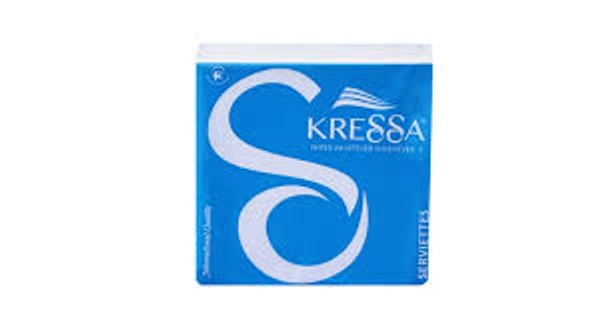 Kressa Tissue Wipes Serviettes - 1 Ply - 1 Unit