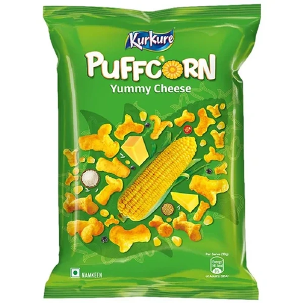 Kurkure Playz Puffcorn Yummy Cheese - 52 gm - 52 gm
