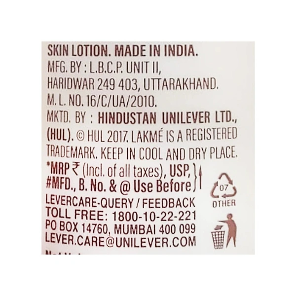 Lakeme Peach Milk Moisturizing Lotion - 200 ml