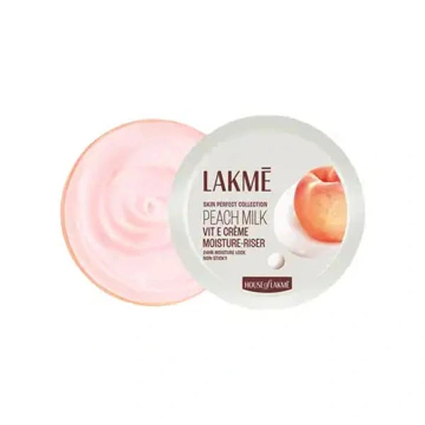 Lakeme Peach Milk Soft Moisturizing Cream - 100 gm