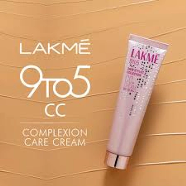 Lakme 9to5 Skin Stylist Colleotion CC Cream Complexion Care Cream SPF 30 PA++ - 9 gm - 9 gm