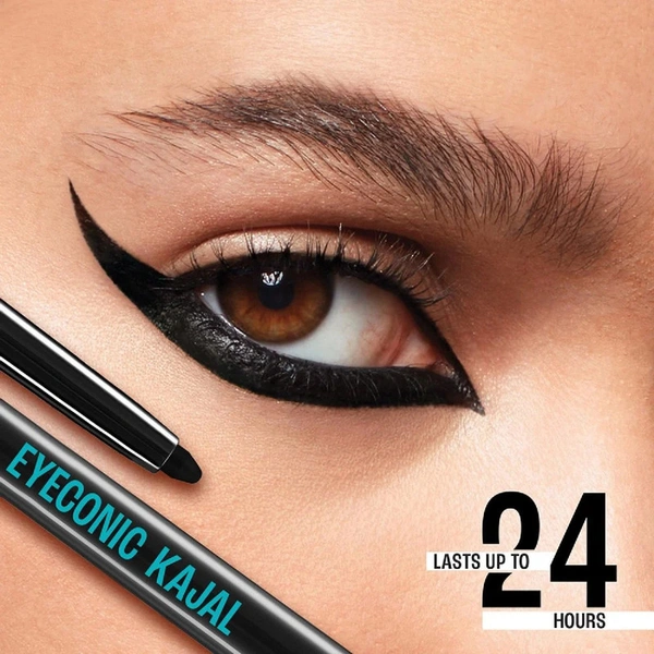Lakme Eyeconic Black Kajal - 0.35 gm