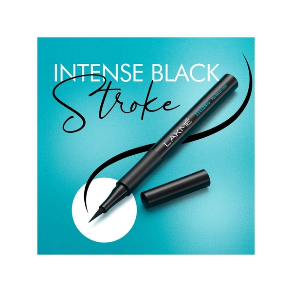 Lakme Eyeconic ProBrush Eyeliner (Black) - 1.2 ml