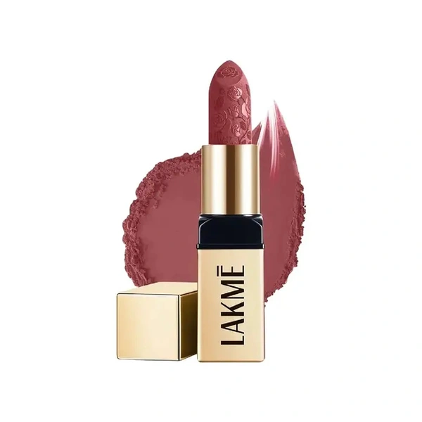 Lakme Rouge Bloom Powder Bullet Lipistick (Brick Bloom 210) - 4 gm