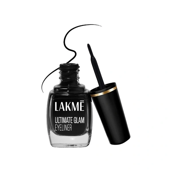 Lakme Ultimate Glam Eyeliner (Black) - 9 ml