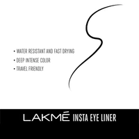 Lakme Ultimate Glam Eyeliner (Black) - 9 ml