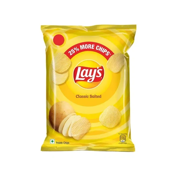 Lay's Classic Salted Potato Chips - 48 gm - 48 gm