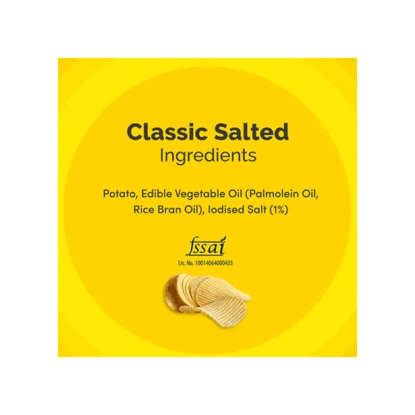 Lay's Classic Salted Potato Chips - 48 gm - 48 gm