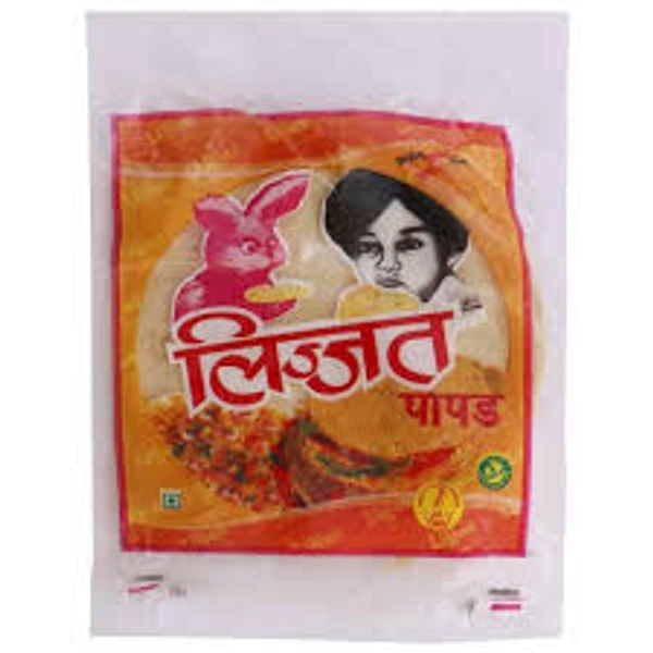 Lijjat Garlic Papad - 200 gm - 200 gm