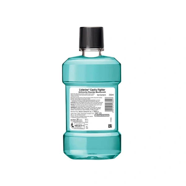 Listerine Cavity Fighter Mouthwash - 250 ml