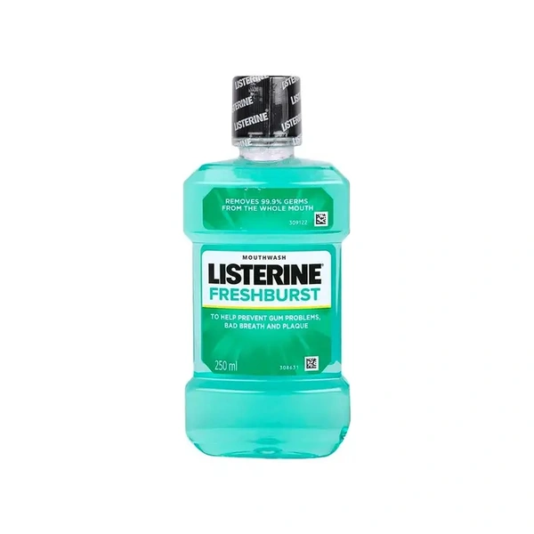Listerine Fresh Burst Mouthwash - 250 ml - 250 ml