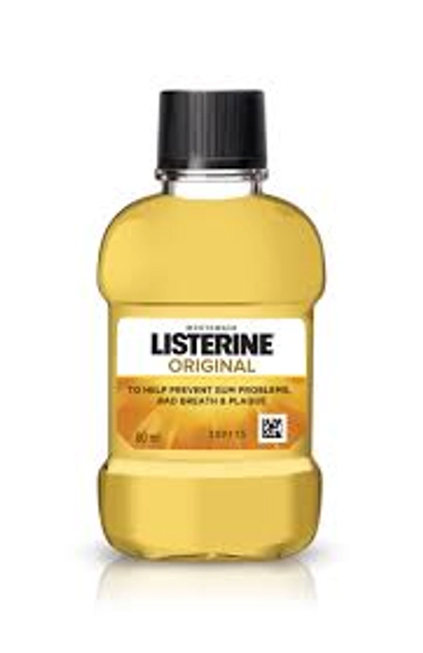 Listerine Original Mouthwash-80 ml - 80 ml