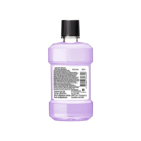 Listerine Total Care Mild Taste Mouthwash - 250 ml