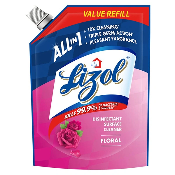 Lizol Disinfectant Surface & Floor Cleaner (Floral) - 1.8 ltr - 1.8 ltr