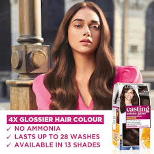 L'Oreal Paris Casting Creme Gloss 300 Darkest Brown - 1 Pack