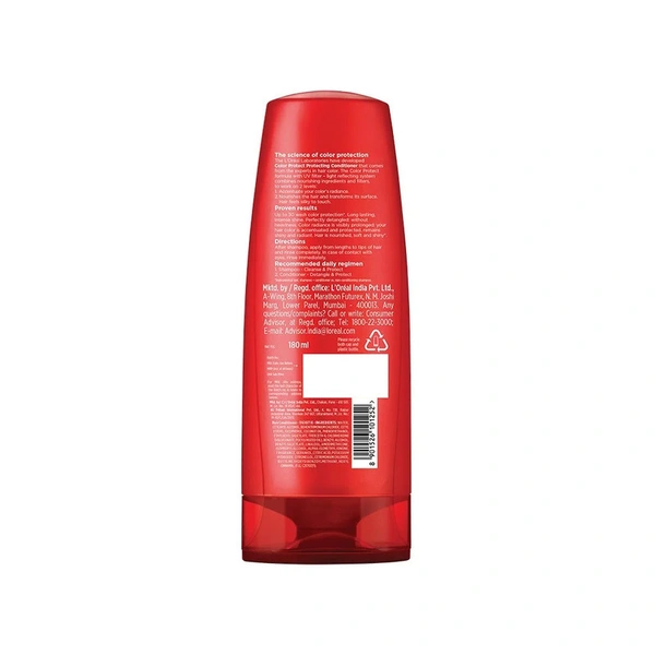L'OREAL PARIS COLOUR PROTECT CONDITIONER - 180 ML
