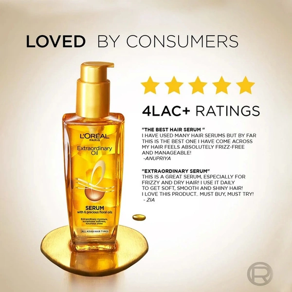 L'Oreal Paris Extraordinary Oil Hair Serum - 100 ml