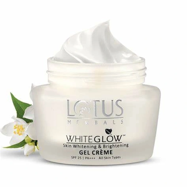 Lotus Herbals Whiteglow Brightening Gel Cream SPF 25 +++ - 60 gm