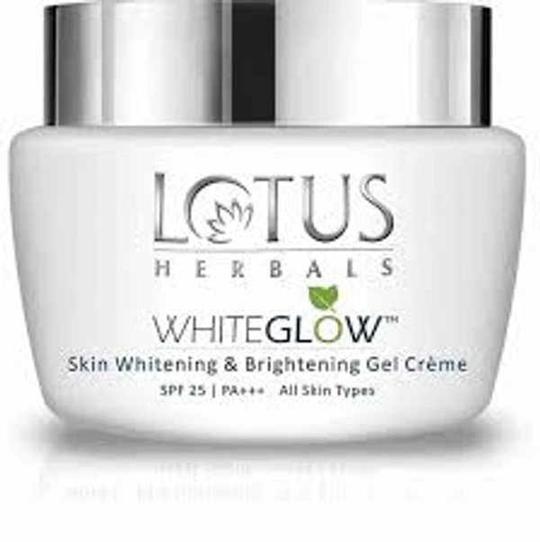Lotus Herbals Whiteglow Brightening Gel Cream SPF 25 PA +++-40 gm - 40 gm
