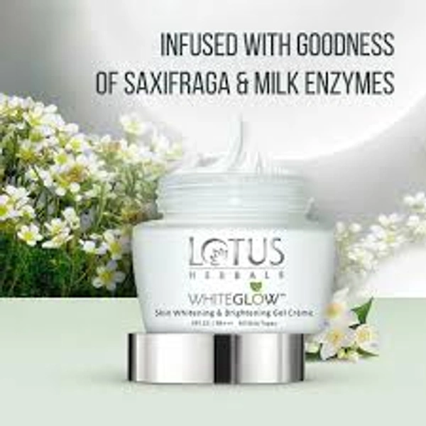 Lotus Herbals Whiteglow Brightening Gel Cream SPF 25 PA +++-40 gm - 40 gm